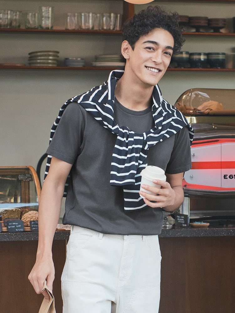 Supima Cotton Crew Neck T-shirt