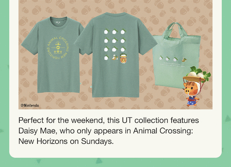 Animal Crossing: New Horizons UNIQLO Clothing Collection Releases July 1st  - Browse The Lineup - Animal Crossing World
