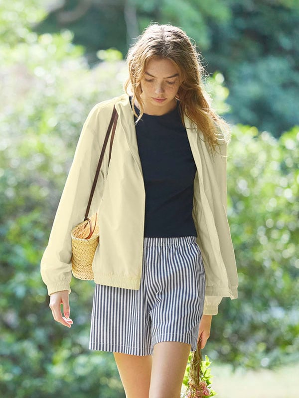 Jaket Parka Reversibel Wanita