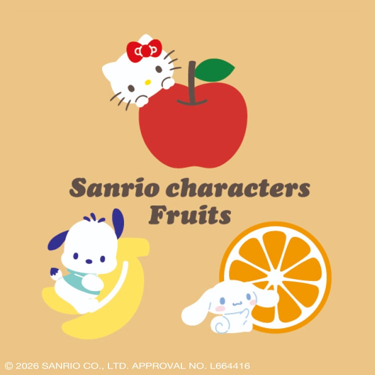 Lineup Sanrio characters (Pajamas)