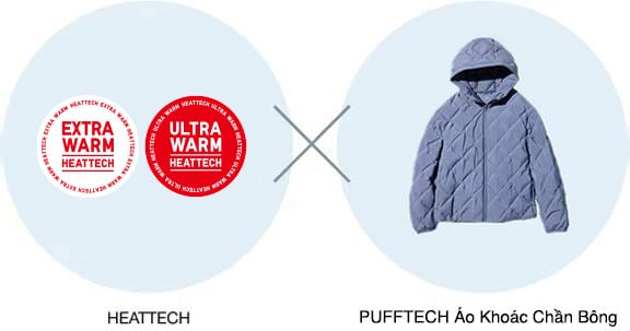 HEATTECH x PUFFTECH jacket