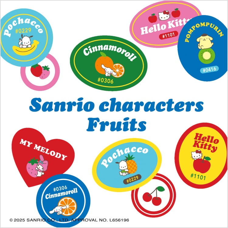 Lineup Sanrio characters