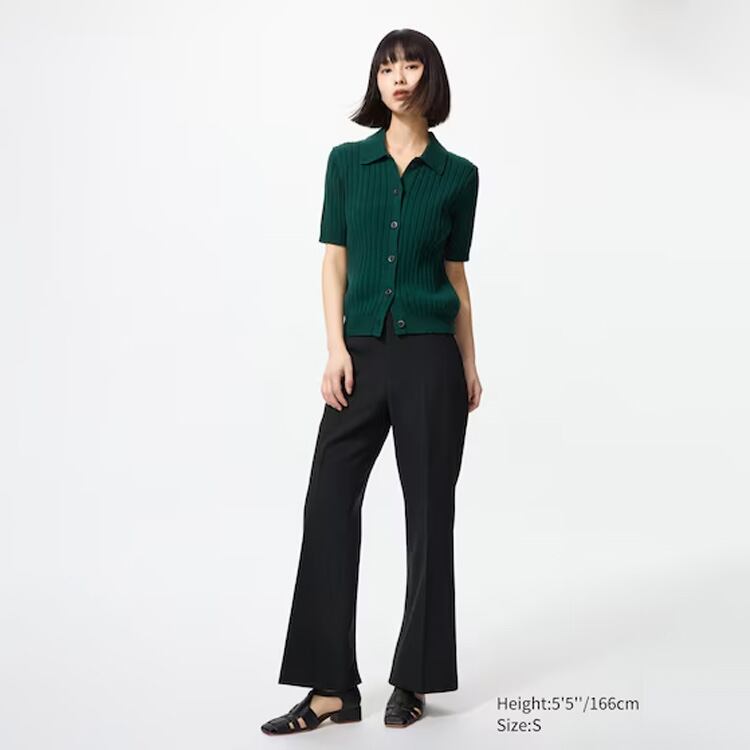 Denim Wide Straight Cargo Pants