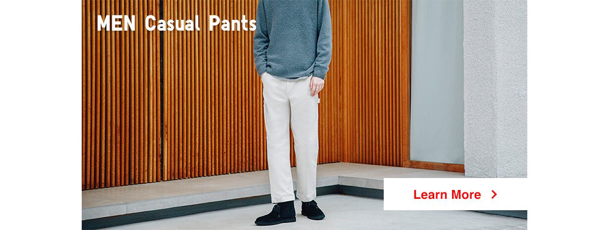 UNIQLO UPDATE - MEN Casual Bottoms