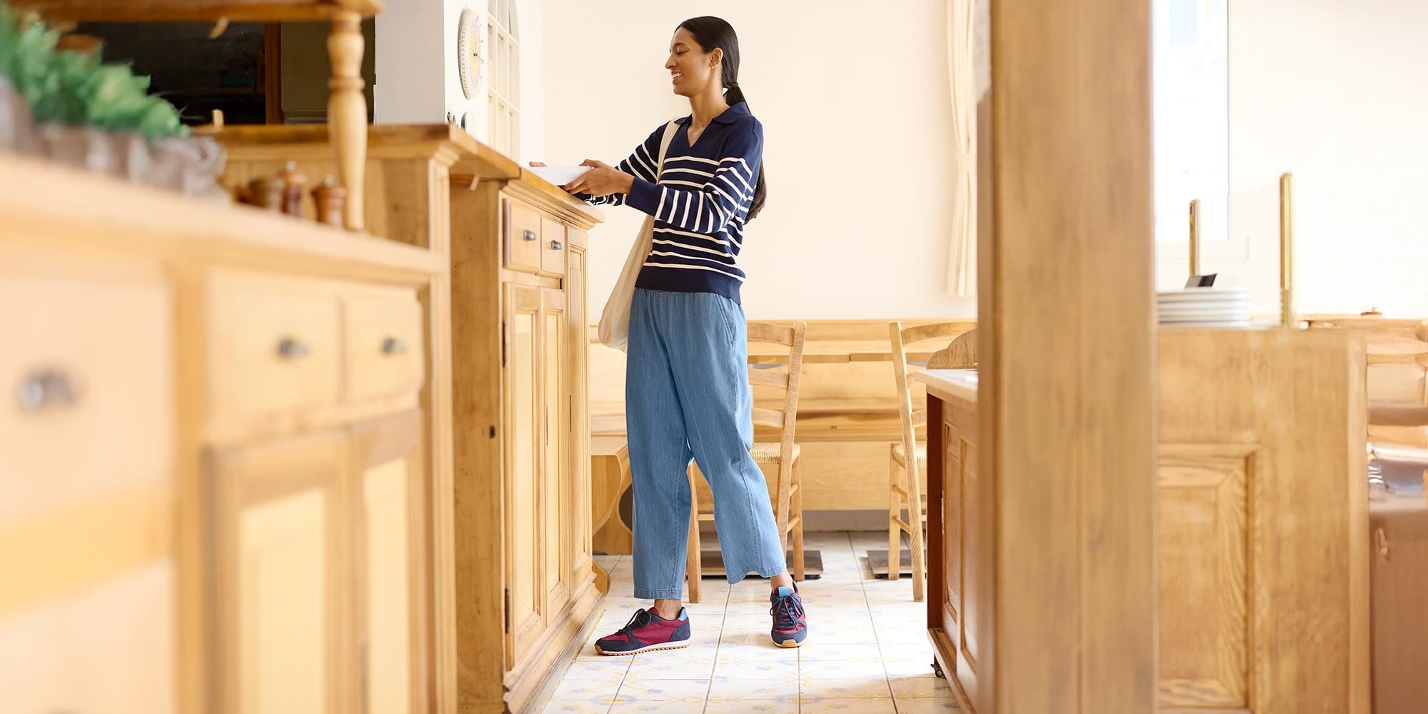 Loungewear Collection | Cotton Relaxed Ankle Pants