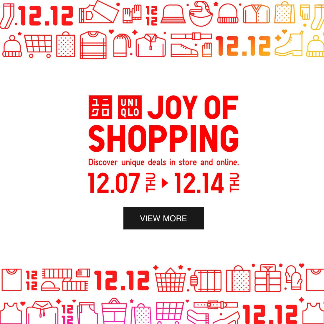 12.12 JOY OF SHOPPING