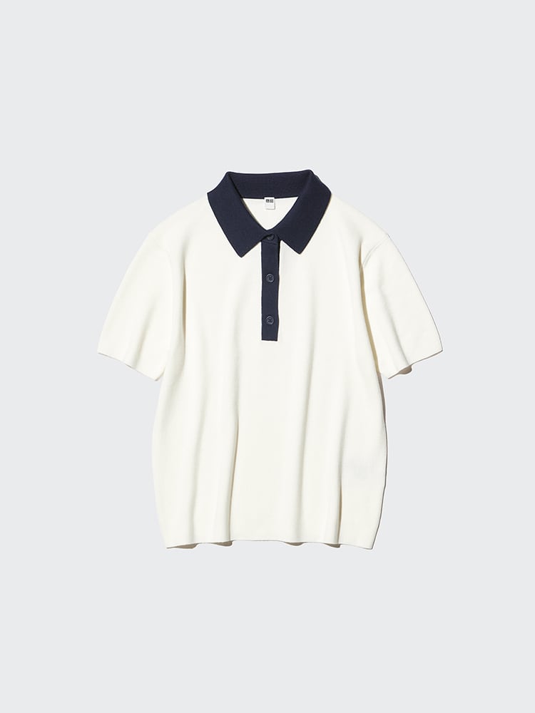 Polo Short Sleeve Sweater