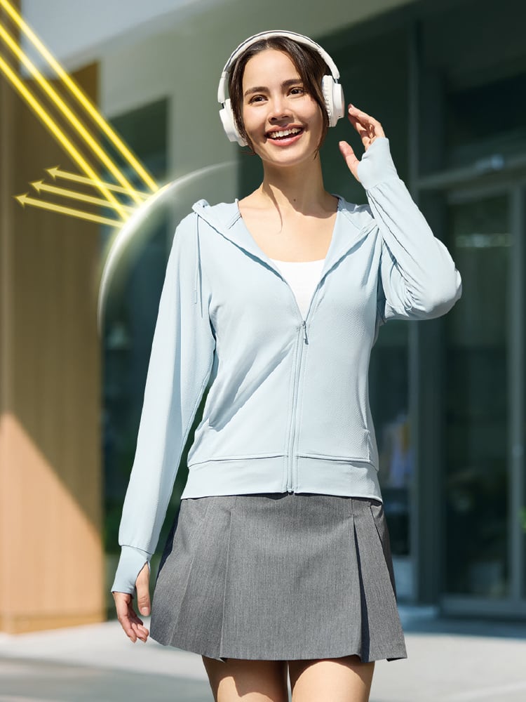 AIRism UV Protection Mesh Hoodie