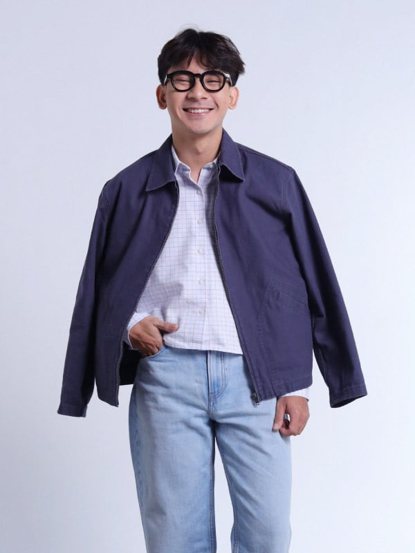 Jaket Blouson Ritsleting