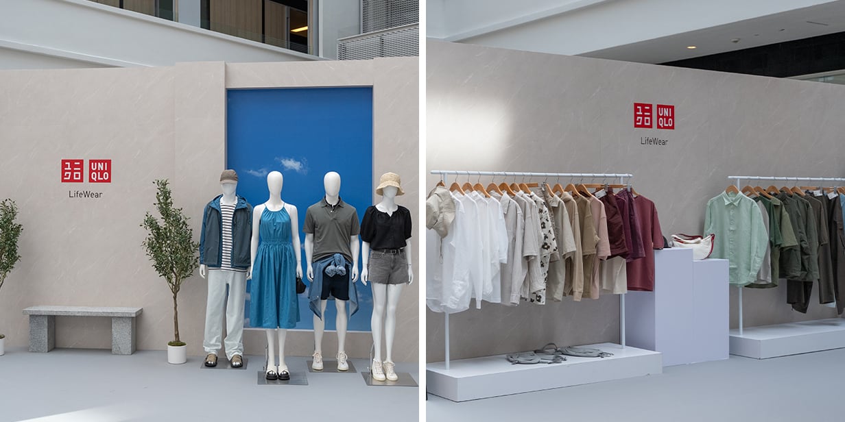 UNIQLO SINGAPORE 2025 SPRING/SUMMER LIFEWEAR COLLECTION POP UP POST EVENT COVEAGE