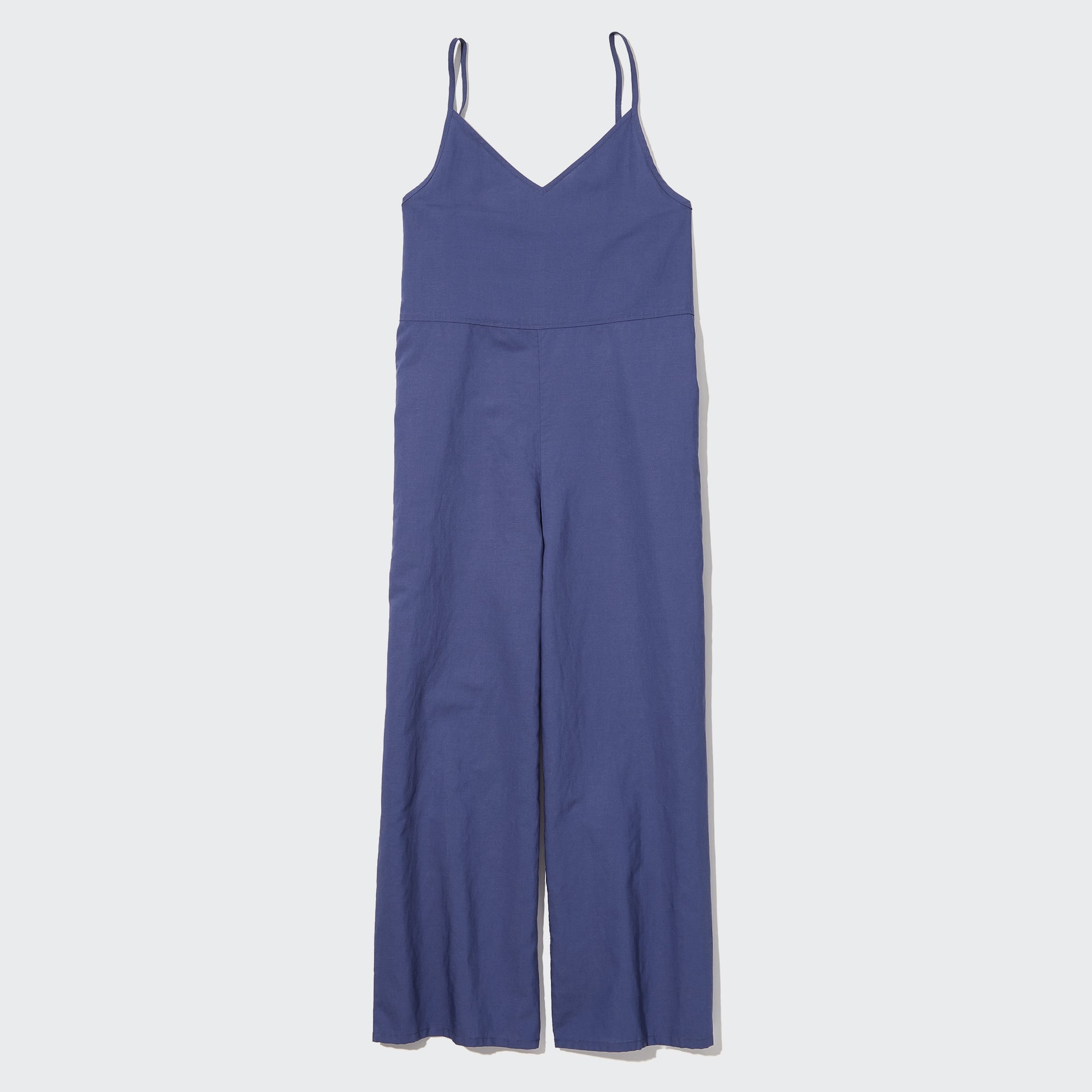 Linen Blend Camisole Jumpsuit