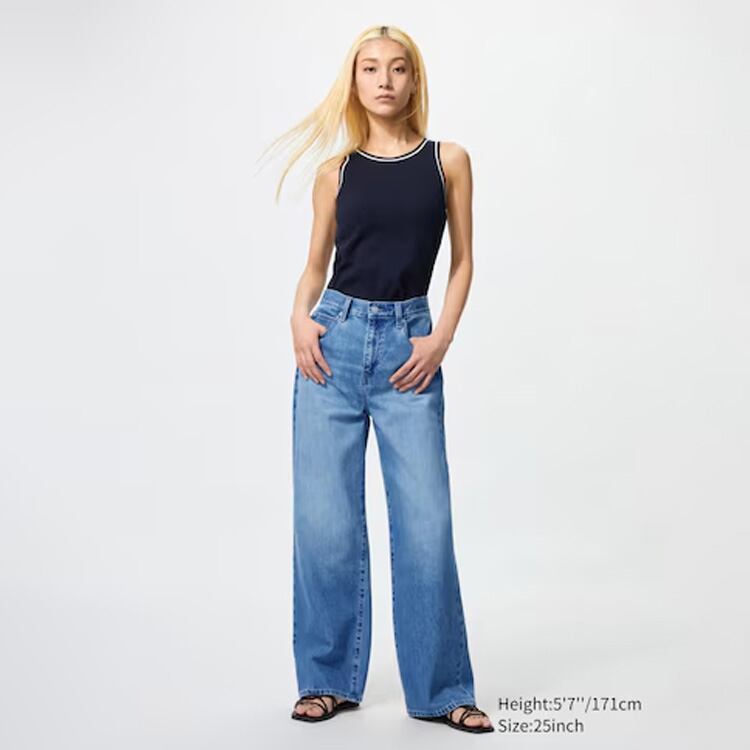 Wide Straight Jeans