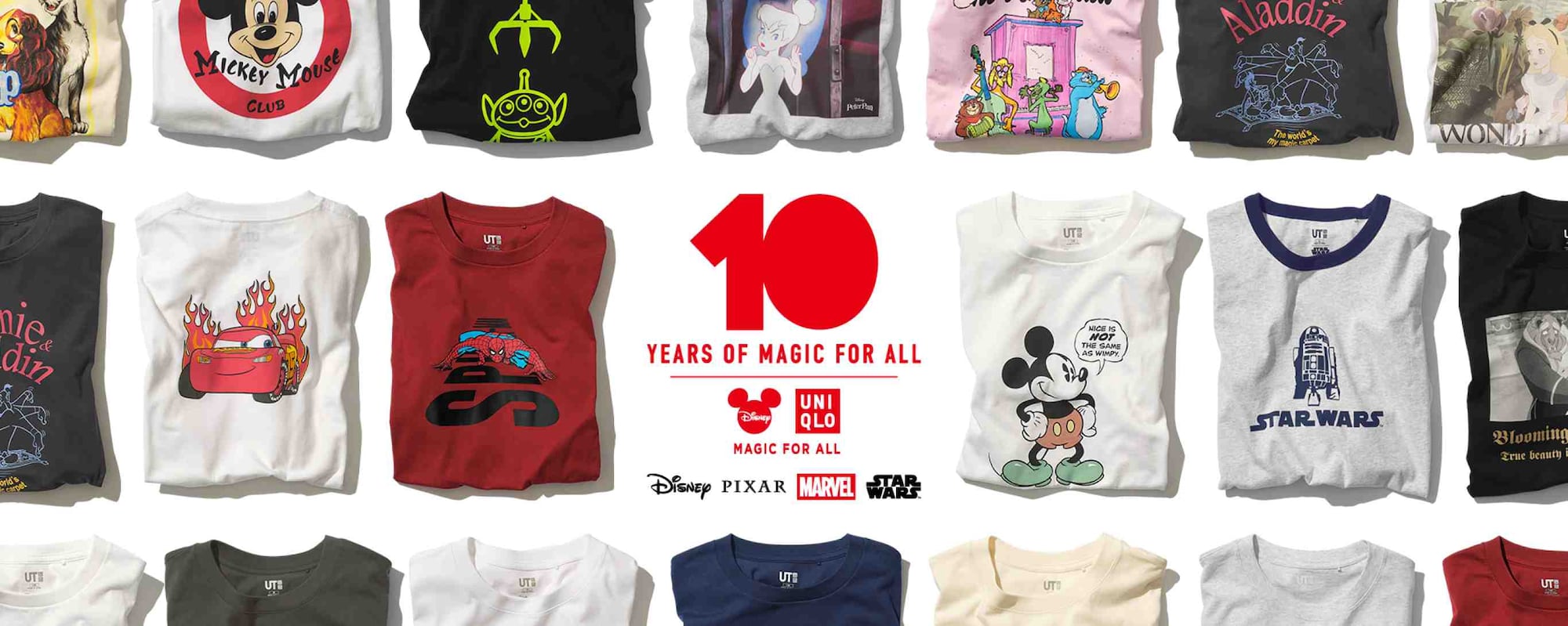 Celebrate with curated classic Disney tees.