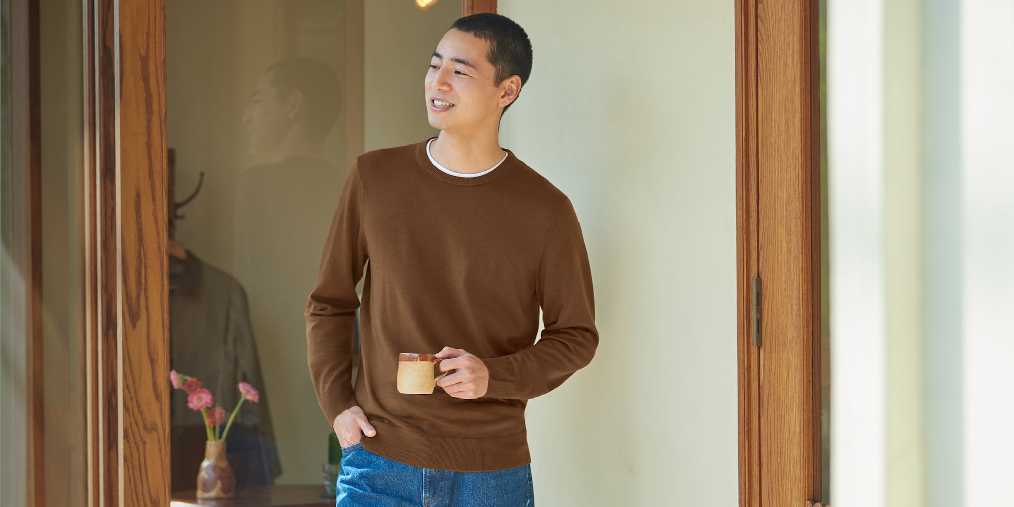 Get limited-time deals on Merino Crew Neck Sweaters and many more 
quality must-haves!