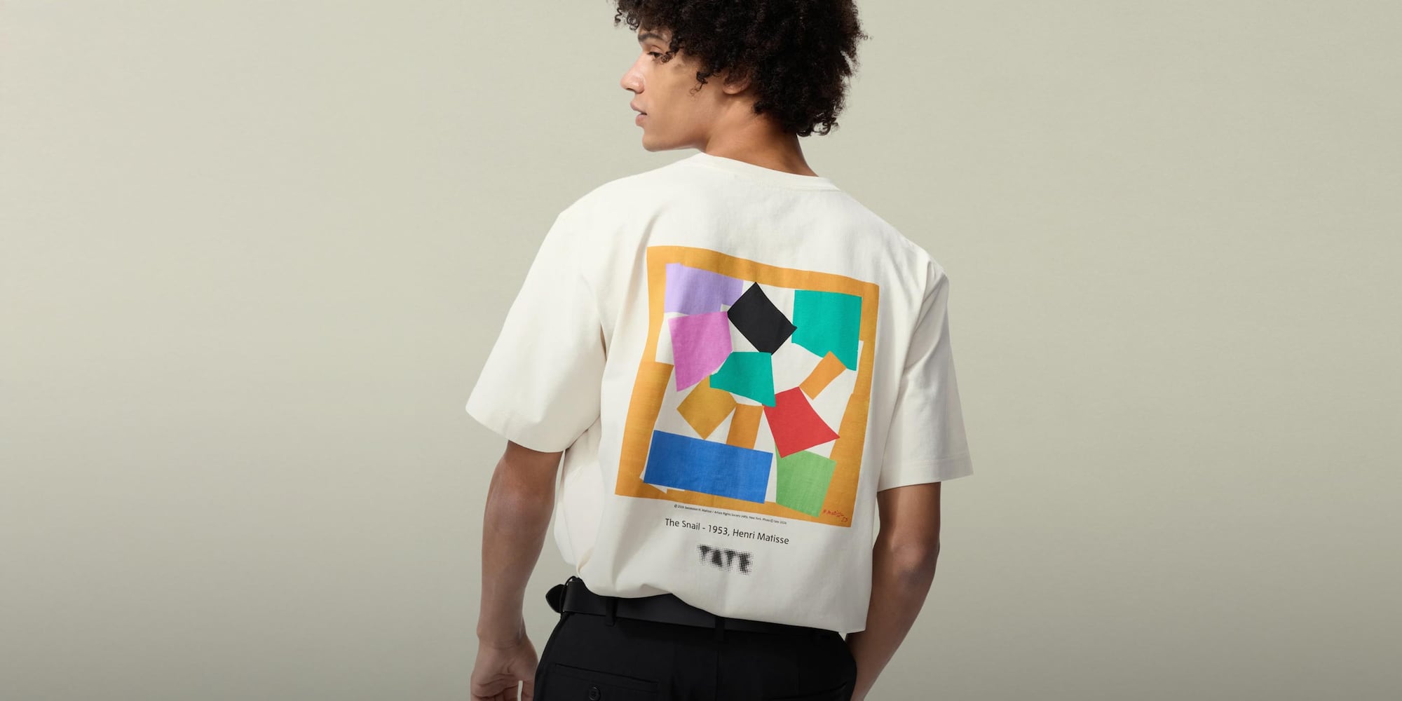 Preview graphic tees featuring artwork from 
Tate Modern's extensive collection.