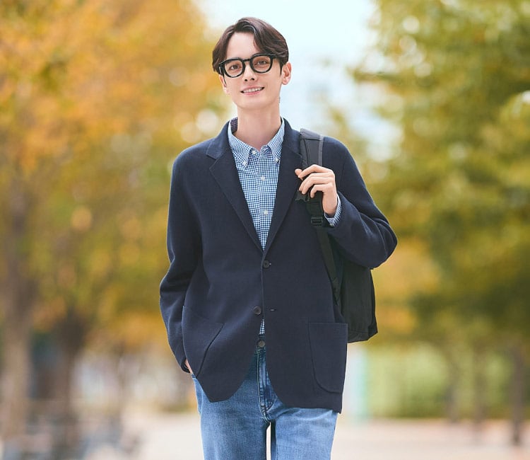 冬の寒さもこれ一枚 モデル画像