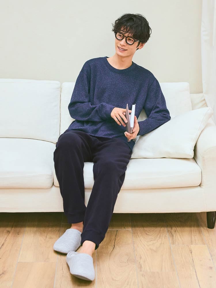 おうちの時間_ニットフリースセット