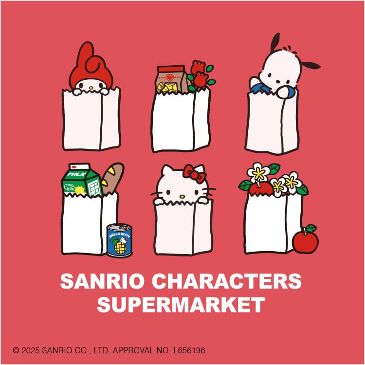 Lineup Sanrio characters
