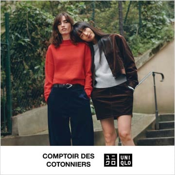 ユニクロ アンド コントワーデコトニエの商品一覧ページはこちらから。