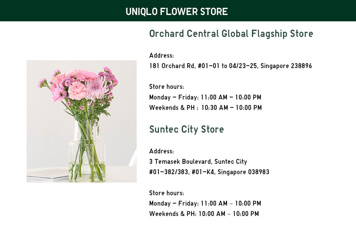 Uniqlo Flower Store