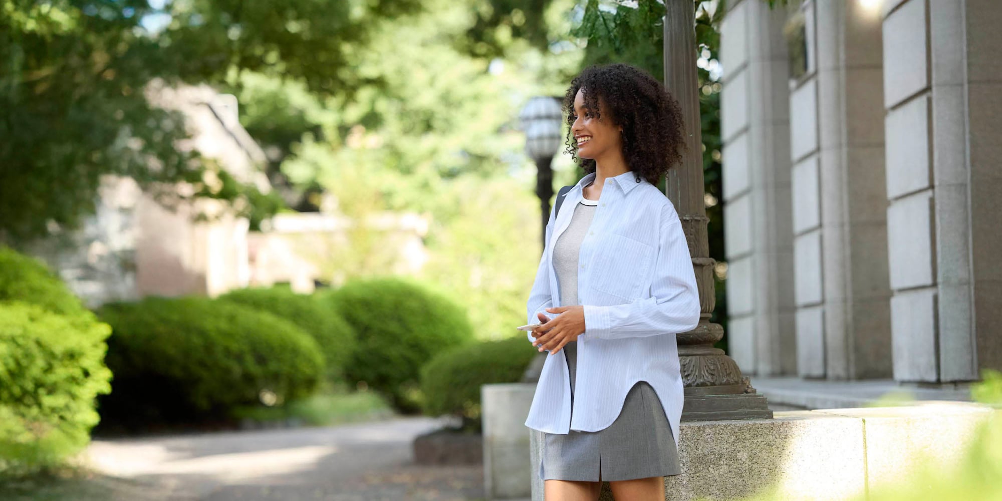 SHIRTS - W's cotton oversized shirt/ L (NEW 1201)