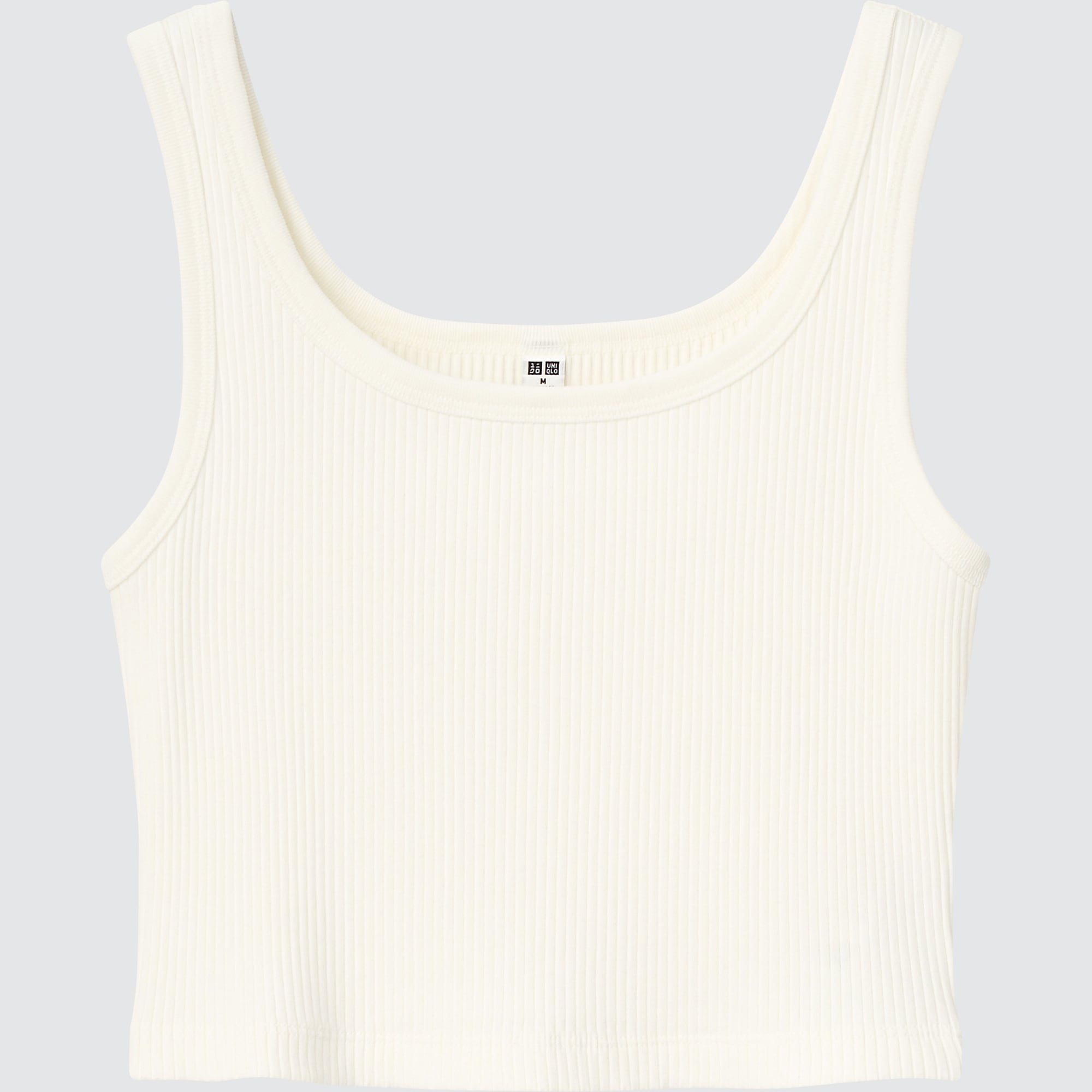 Ribbed Cropped Tank Top