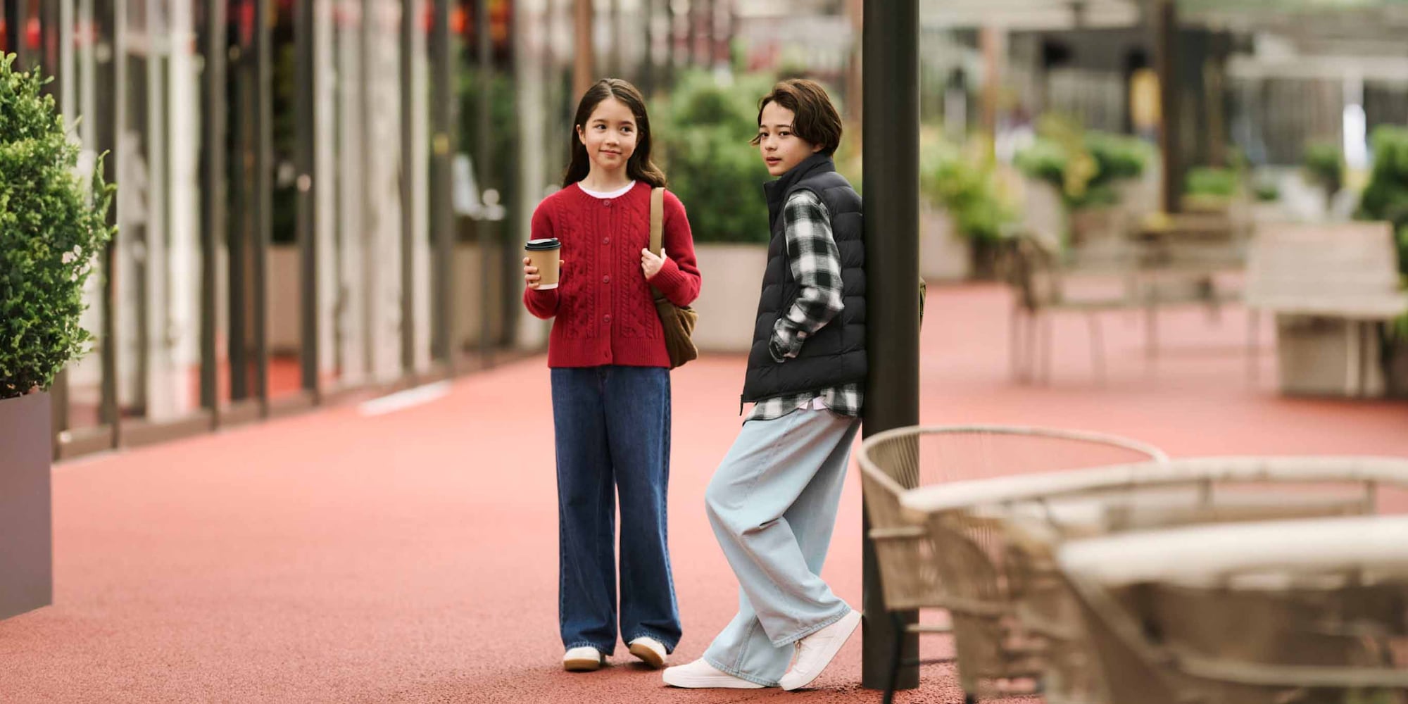 KIDS Wide Fit Straight Jeans | Zip Fly Denim