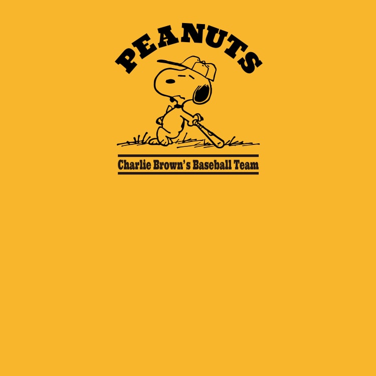 PEANUTS Charlie Brown's Baseball Team