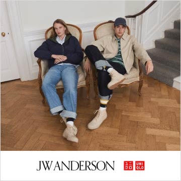 ユニクロアンドジェイダブリューアンダーソンのページはこちらから。