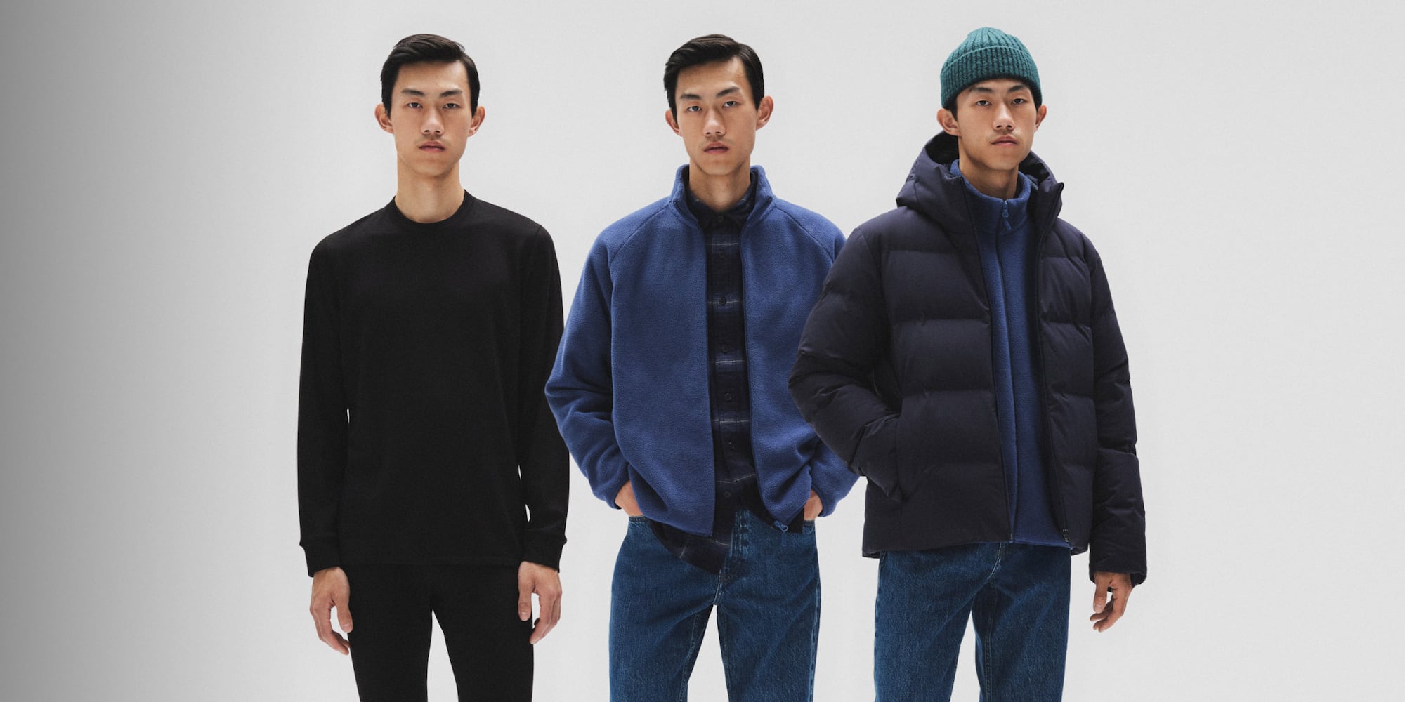 Affrontez le froid avec nos couches de base idéales.