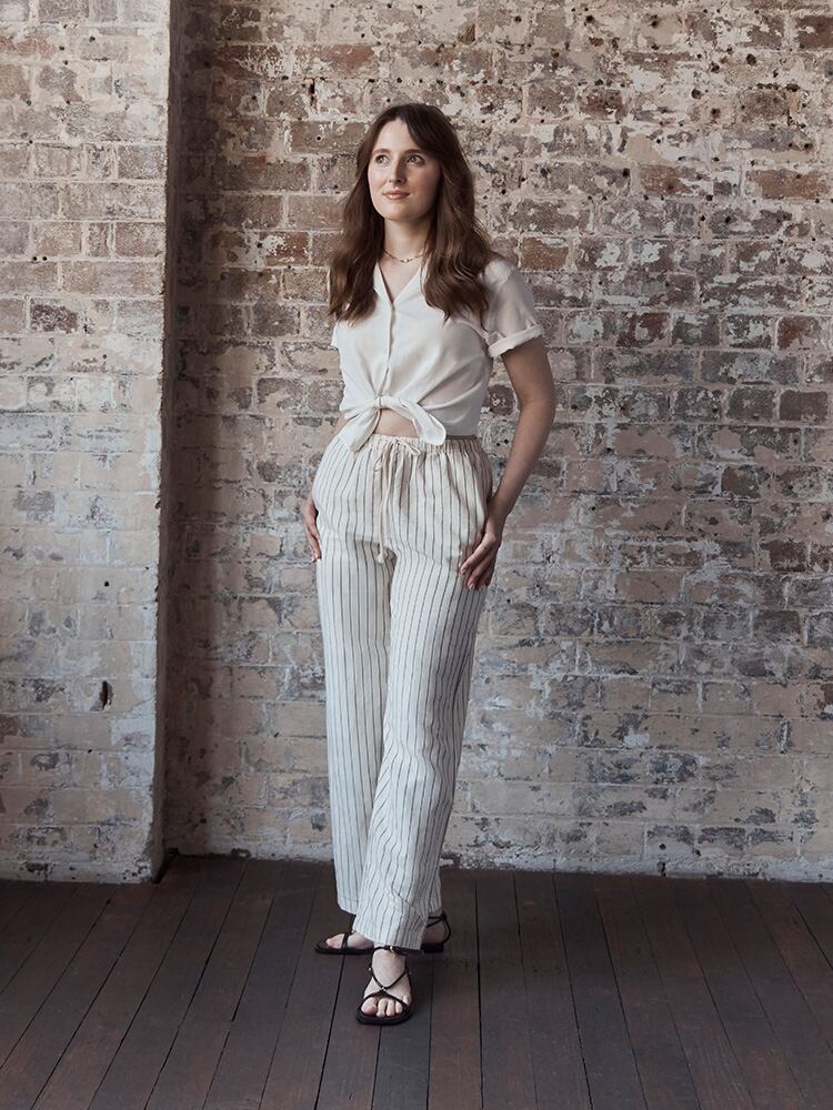 유니클로 리넨 린넨 셔츠 팬츠