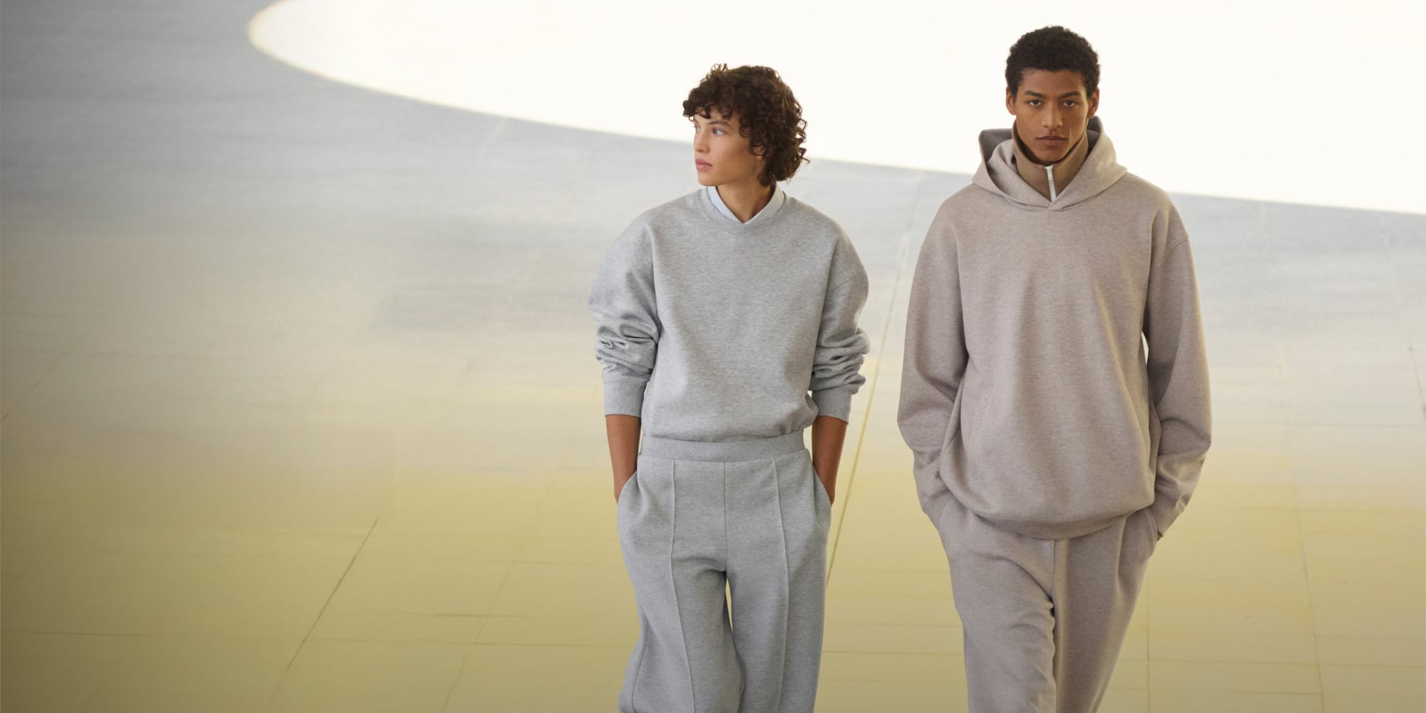 Shop sweatsets by Clare Waight Keller 
offering a refined take on relaxed essentials.