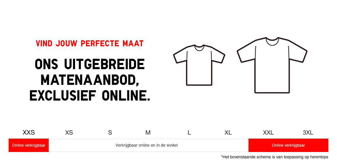 Large & small sizes