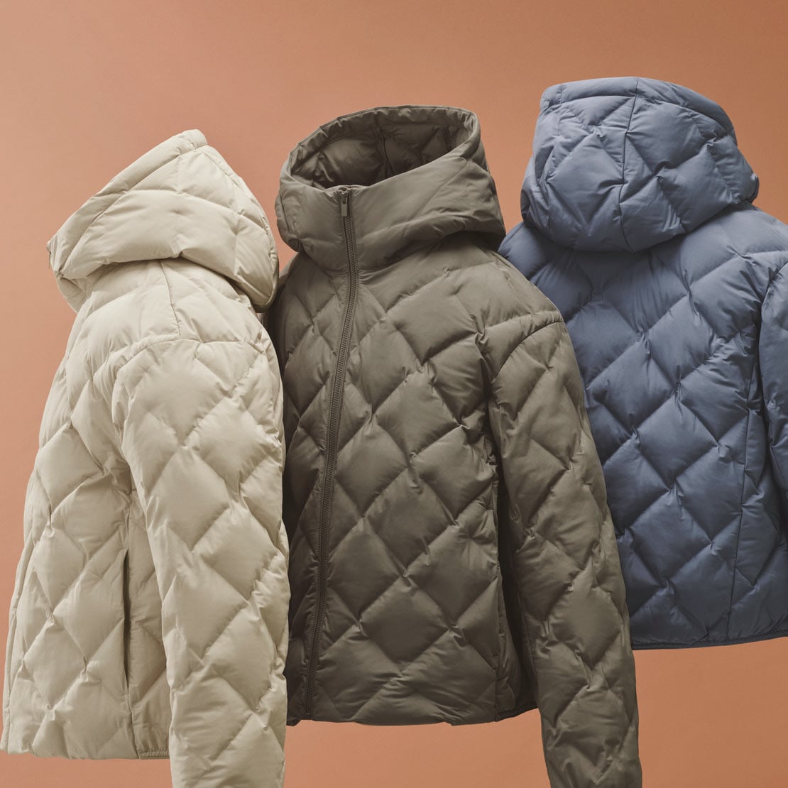 Double-weave fabric helps block wind and light rain.