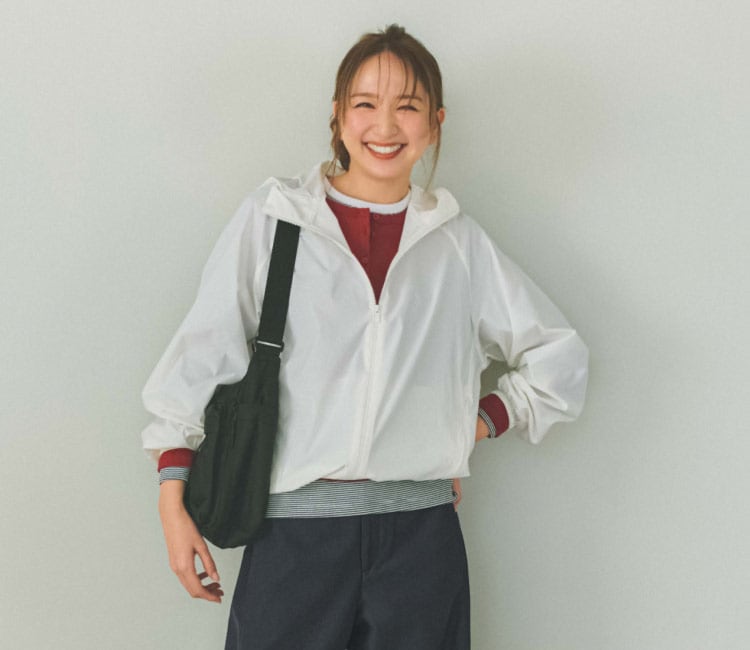 冬の寒さもこれ一枚 モデル画像