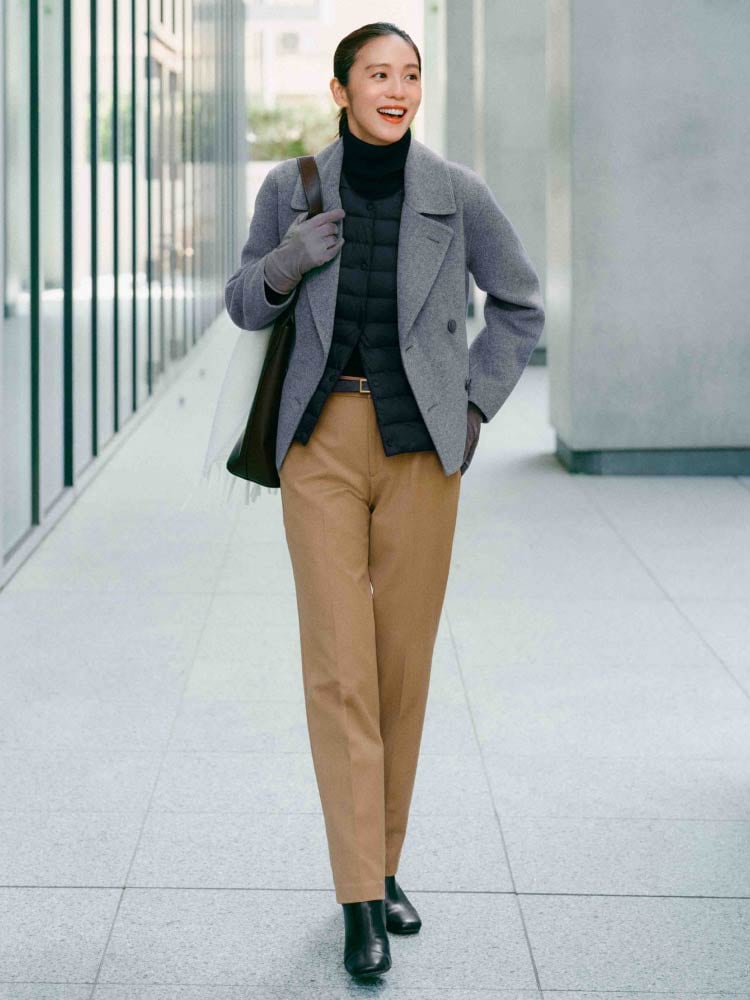 きれいめスタイル_パフテックコンパクトベスト