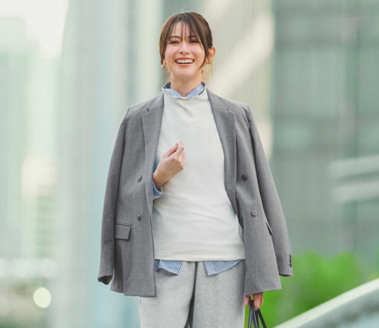 冬の寒さもこれ一枚 モデル画像