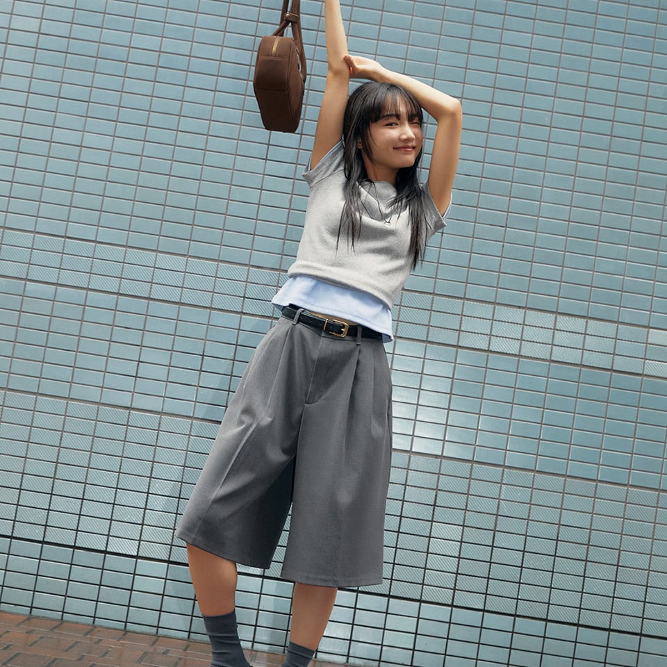 トレンドの「膝下丈パンツ」攻略法 |
足元コーデ、着こなしの幅etc.
お悩みまるっと解決