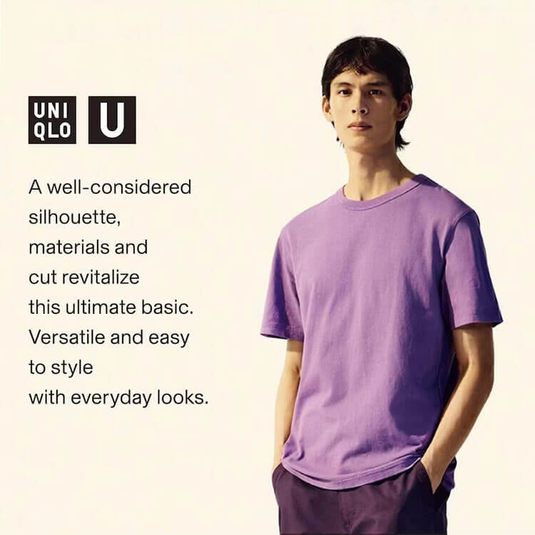 T-shirt yang mudah untuk dipadu padankan, dengan siluetnya yang versatile and cocok untuk sehari-hari.