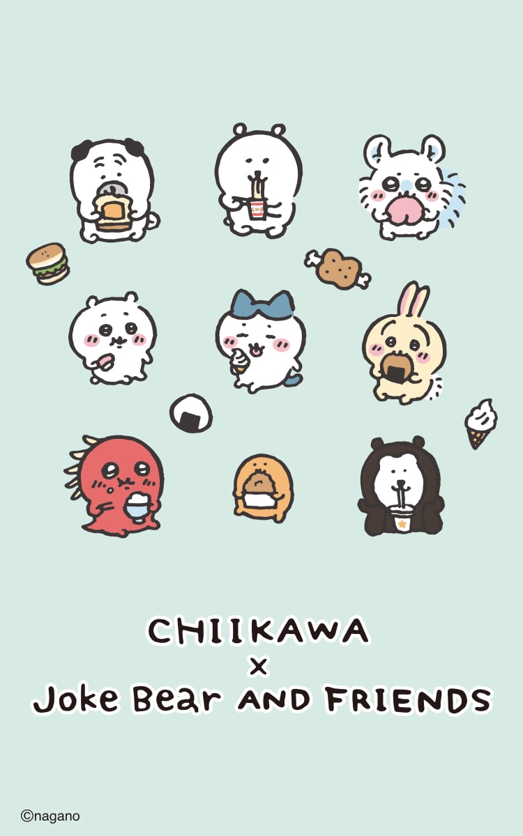 CHIIKAWA x JOKE BEAR AND FRIENDS UT