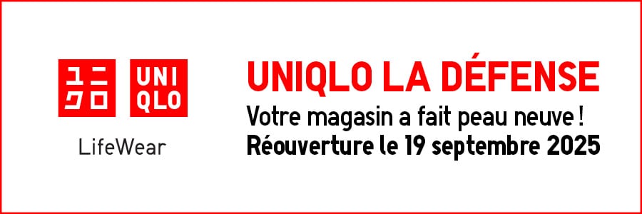Réouverture UNIQLO La Défense