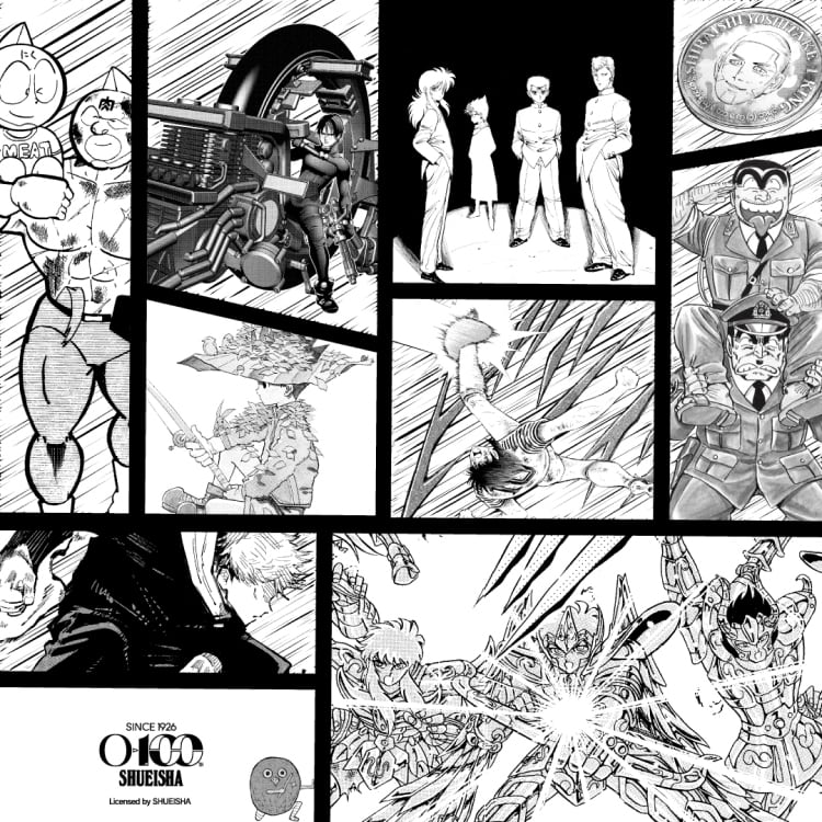 Lineup MANGA UT Shueisha 100th