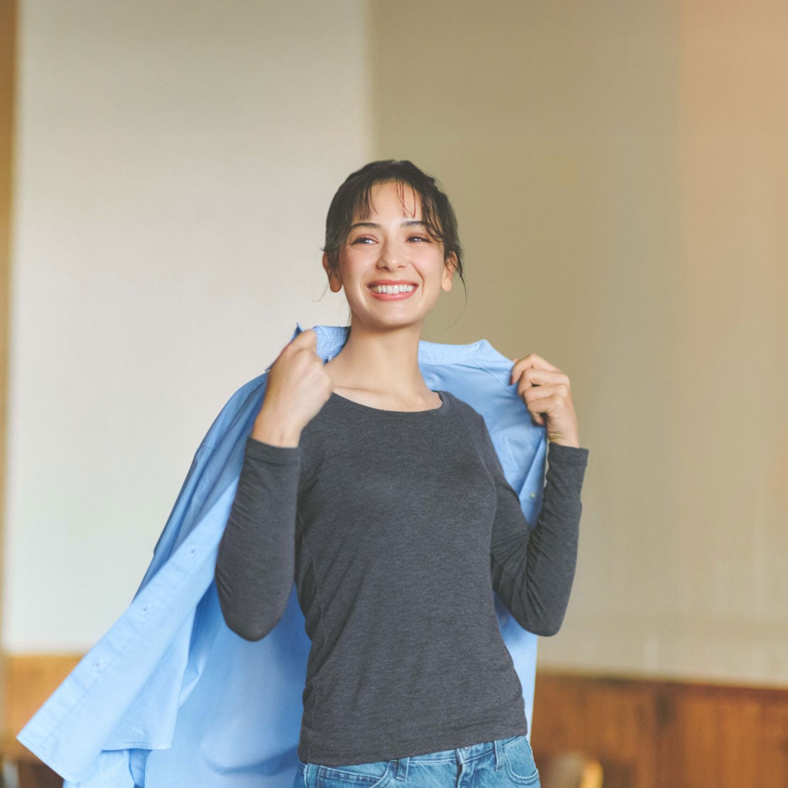 レディースのヒートテックインナー商品一覧ページはこちらから  。