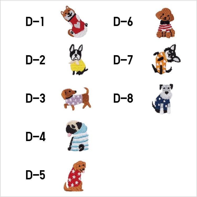 Embroidery from template designs