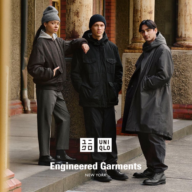 Engineered fashion garments fleece uniqlo