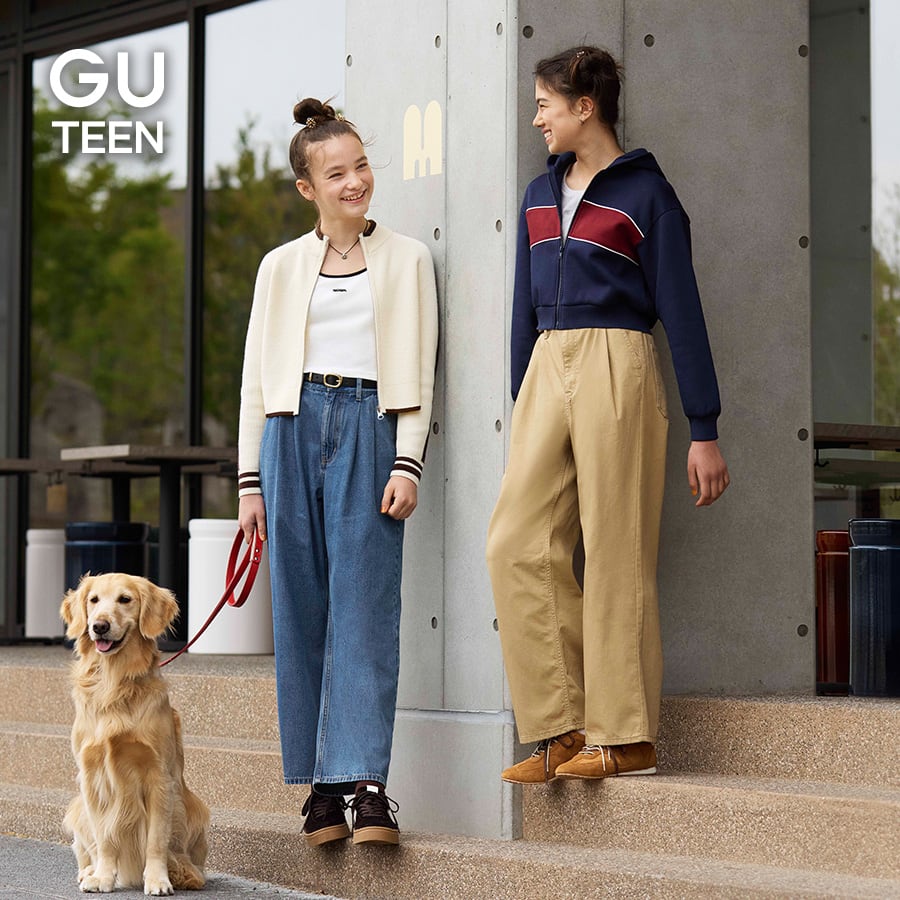 GU公式｜TEEN（キッズ）