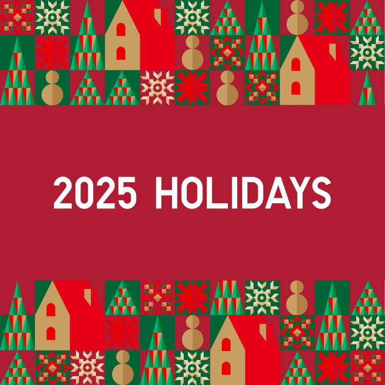 2025 HOLIDAYS